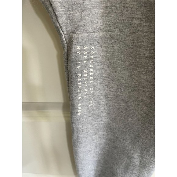 AAPE A Bathing Ape Joggers Gray - Picture 5 of 8